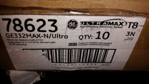GE 78623 GE332MAX-N/ULTRA 120/277V UltraMax Electronic Fluorescent Ballast Qty10