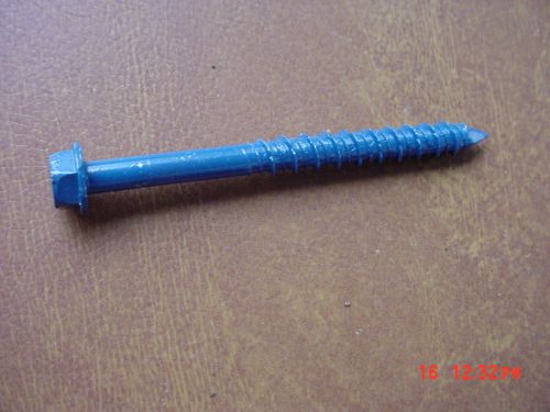 175 new 3/16 x 1 1/4 kwiktap philips hexhead concrete anchors with 7  bits for sale
