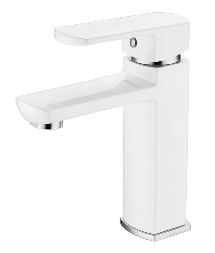 CEE JAY HIGH QUALITY EXCLUSIVE RANGE BASIN MIXER TAP - 15 YEARS WARRANTY - WHITE