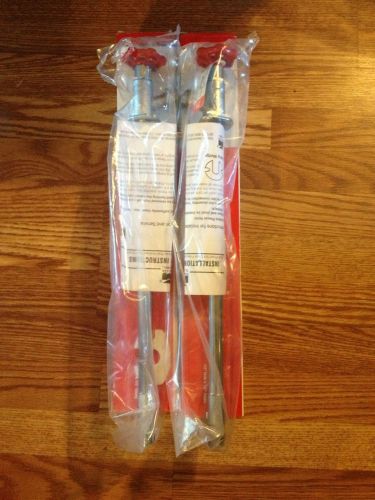 Lot Of 2 Mueller 14&#034; FROST FREE SILLCOCKS 1/2&#034; Male &amp; 1/2&#034; Solder 104-406 New