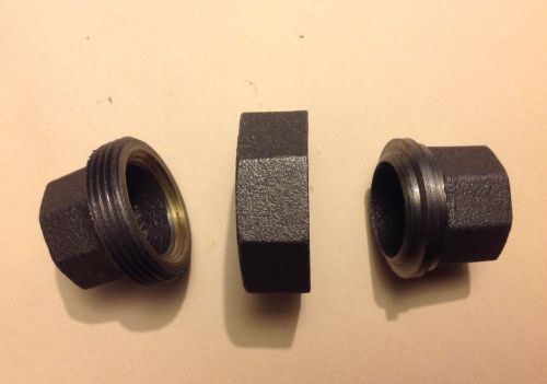 3/4&#034; 150lb Black Malleable Iron (Brass to Iron Seat) Union Pipe Fitting