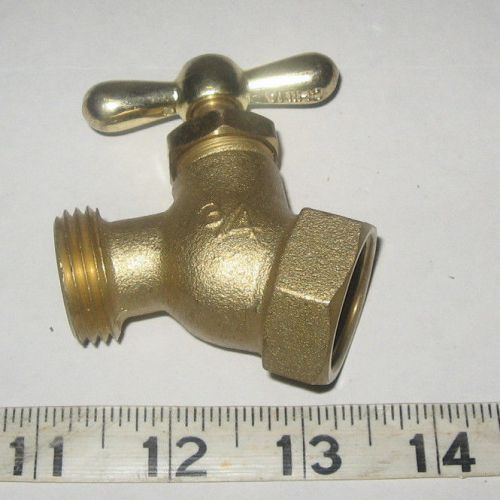 Muller bk 3/4&#034; mip/fnpt hose bibb multi-turn garden hose brass valve for sale