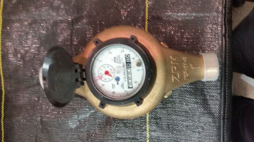 Zenner 1&#034; No Lead Water Meter‚ Direct Read‚ Gallons‚ PPD07US-XPP