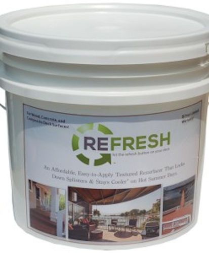 Refresh kit – 1.5 gallons of coating  (restoring your wood or concrete surface) for sale