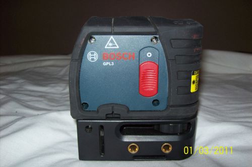 Bosch 3 Point Alignment Self Leveling Laser GPL3