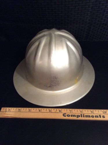 Vintage McDonald T Hat Standard Aluminum Hard Hat