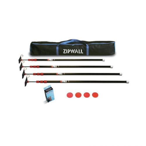 Zipwall 4-pole dust barrier wall kits free shipping for sale