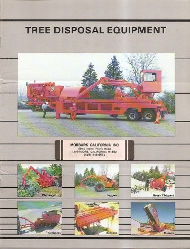 Equipment Brochure - Morbark - Tree Disposal Logging Chipper (E1785)