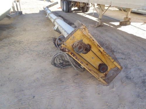 Electric discharge feed auger 42 ft 12 in diameter (stock #1595) for sale