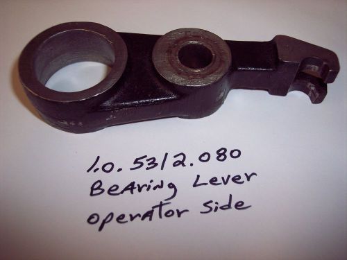 Used MBO Part Bearing Lever fits T46 T49 B18 Folder MBO part# 1.0.5312.080