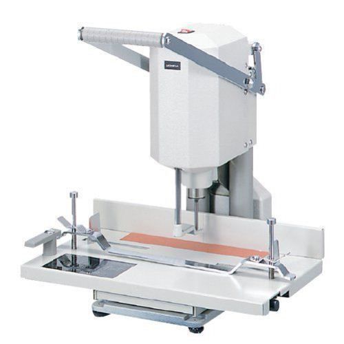 Mbm 55 single spindle paper drill with easy glide table free shipping for sale