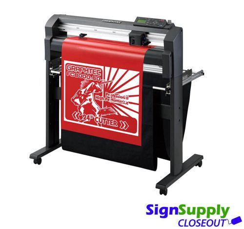 Graphtec fc8000-60 24&#034; vinyl cutter with stand for sale
