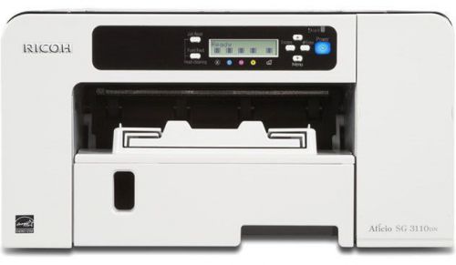 Ricoh SG 3110 DN Sublimation  Printer With SubliJets Cartridges &amp; More
