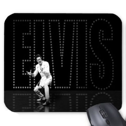 Elvis Presley Logo Mouse Pad Mat Mousepad Hot Gift