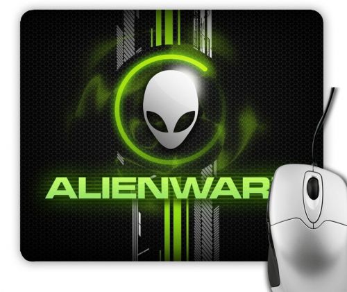 Alienware Skull Green Logo Mousepad Mouse Pad Mats Gaming Game