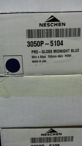Pro Gloss Midnight Blue Sign Making Vinyl Film 30&#034; x 50 yard