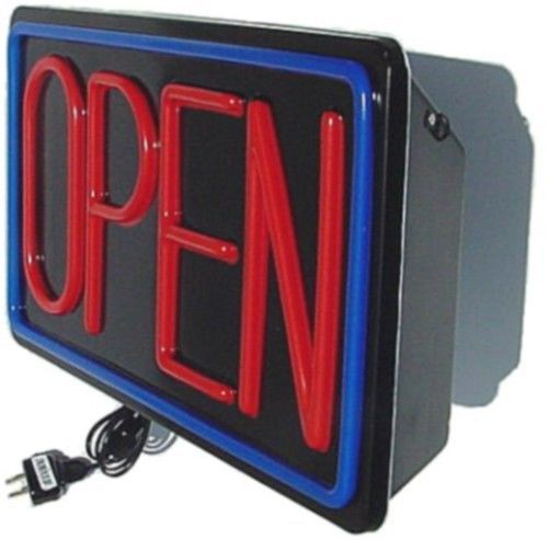BRAND NEW *OPEN* LIGHTED FLASHING SIGN SAME DAY SHIP