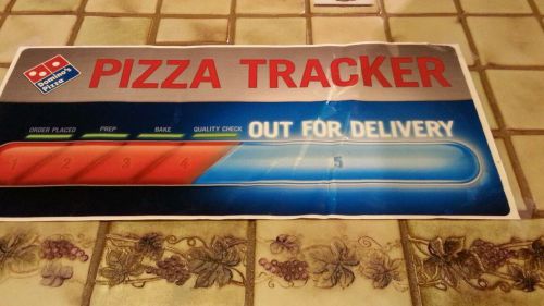 Dominos Pizza Tracker Cartop Graphic