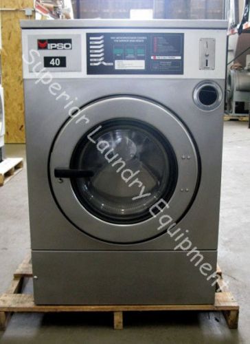IPSO Washer 40Lb WE181C Micro20 Control 220v/3ph/Coin Reconditioned