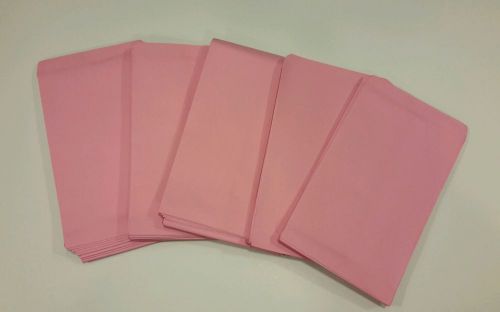 20 4 3/4&#034; x 7&#034; Pink paper gift / merchandise / bags