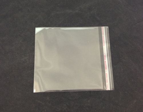 150PCS Clear Self Adhesive Seal Plastic Opp Bags 11x8cm #22601