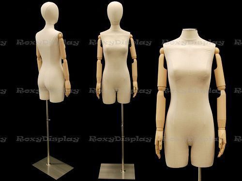 Female body form straight pinnable with arm and head #jf-f2larm+bs-05 for sale