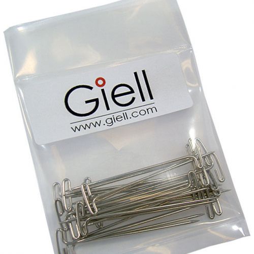 Giell Pack of 24 Styrofoam Foam Wig Head T-Pins 2 1/4&#034;