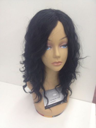 100% Remy Human Goddess Select Euro Body 14&#034; Rotating Mannequin Head #004