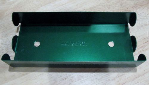 MMF Heavy Duty Aluminum Tray for Rolled Coins, Holds $100 in Dimes, Green