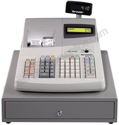 Sharp er-a410 industrial cash register open box excellent condition - warranty for sale