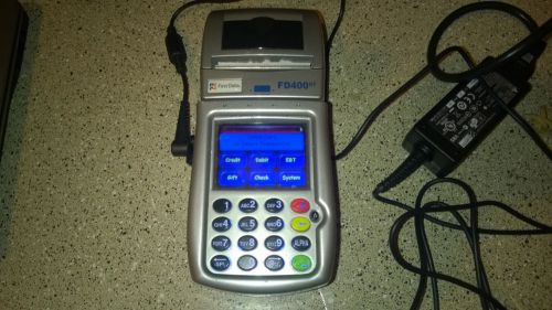 First Data  FD400 GT Wireless Credit Card Terminal
