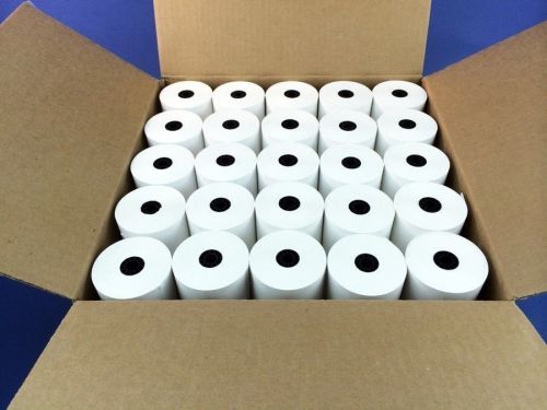 3-1/8&#034; x 230&#039; THERMAL PoS RECEIPT PAPER - 30 NEW ROLLS  ** FREE SHIPPING **