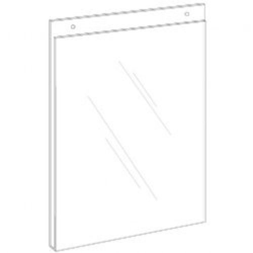 8.5x11 clear styrene wall mount sign holder     lot of 10      ds-lhp-8511e-10 for sale