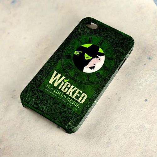 Wicked The Grimmerie Vintage Book A26 Samsung Galaxy iPhone 4/5/6 Case