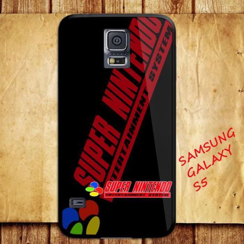 iPhone and Samsung Galaxy - Super Nintendo Red Logo - Case