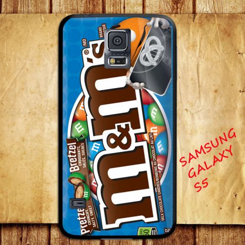 iPhone and Samsung Galaxy - Funny Blue M&amp;Ms Chocolate Candies Cover - Case