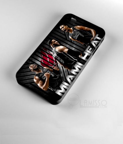 New Design MIAMI HEAT basketball Player Logo iPhone 3D Case Cover