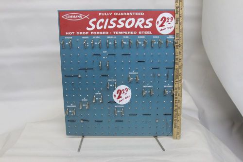 Vintage sammann scissor peg stand for sale