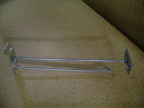 Slatwall double peg hooks used w/ label plate 10&#034;  35/case for sale