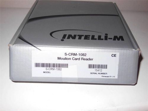 ELECTRONICS SALE- INTELLI-M S-CRM-1082 MOULION CARD READER- USED- H42
