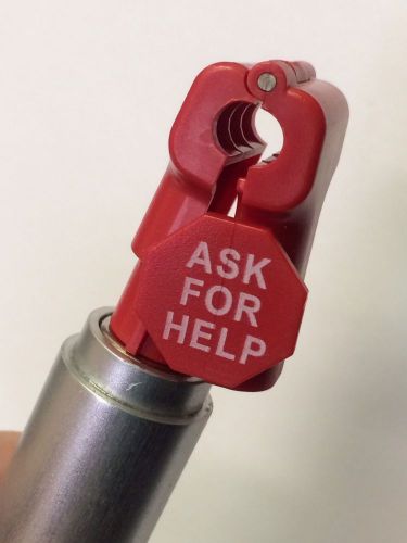 100 stop lock retail security stem-peg display hook anti-theft sweep 4 detachers for sale