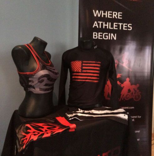 Custom sports apparel line for sale for sale
