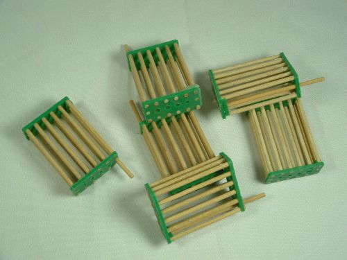 5 pack of Bamboo Queen Cage for bee hive beekeeping catcher honey