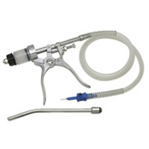 Supervet 10cc Injector Drencher Adjustable Needle Adaptor Oral Nozzle Easy Clean
