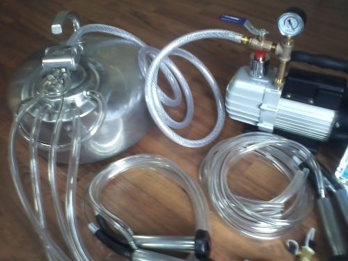 COMPLETE SURGE MILKER MILKING MACHINE for GOAT~COW~SHEEP with New 1/3 HP Pump
