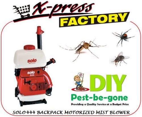 Solo 444 motorize mister machine - sprayer - mosquitoes flies miggies spiders for sale
