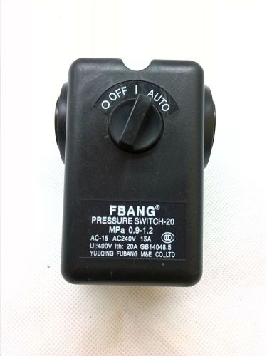 1 pcs single port 0.9-1.2mpa pressure switch controller air compress fbang for sale