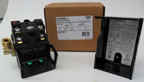 Brand new Furnas / hubbell Pressure Switch for air compressor 69JF9LY  140-175