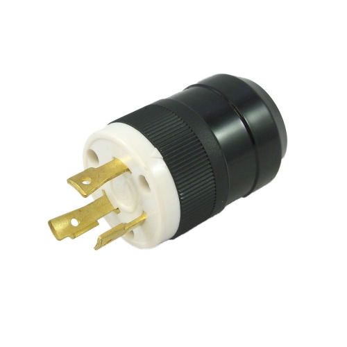 3 Blade 125v 30A Twist Lock Plug for Generator Replacement