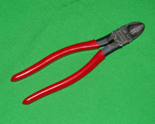 Klein tool 7&#039;&#039; d220-7 heavy-duty diagonal cutting pliers tapered usa est. 1857 * for sale